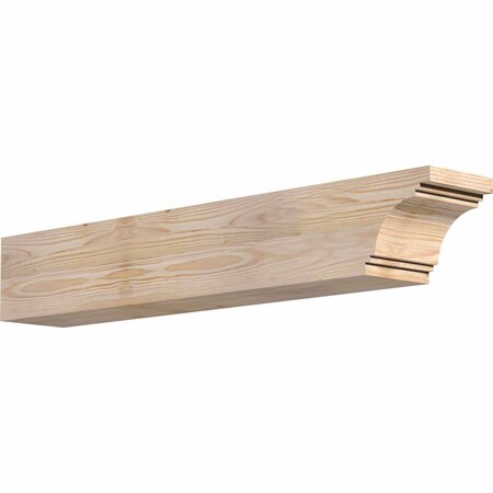 Ekena Millwork Pescadero Smooth Rafter Tail, Douglas Fir, 5 1/2"W x 6"H x 36"L RFT06X06X36PEC00SDF